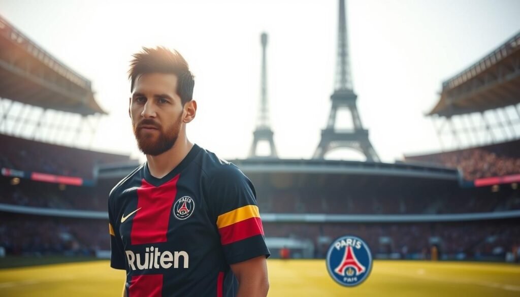 Lionel Messi di PSG